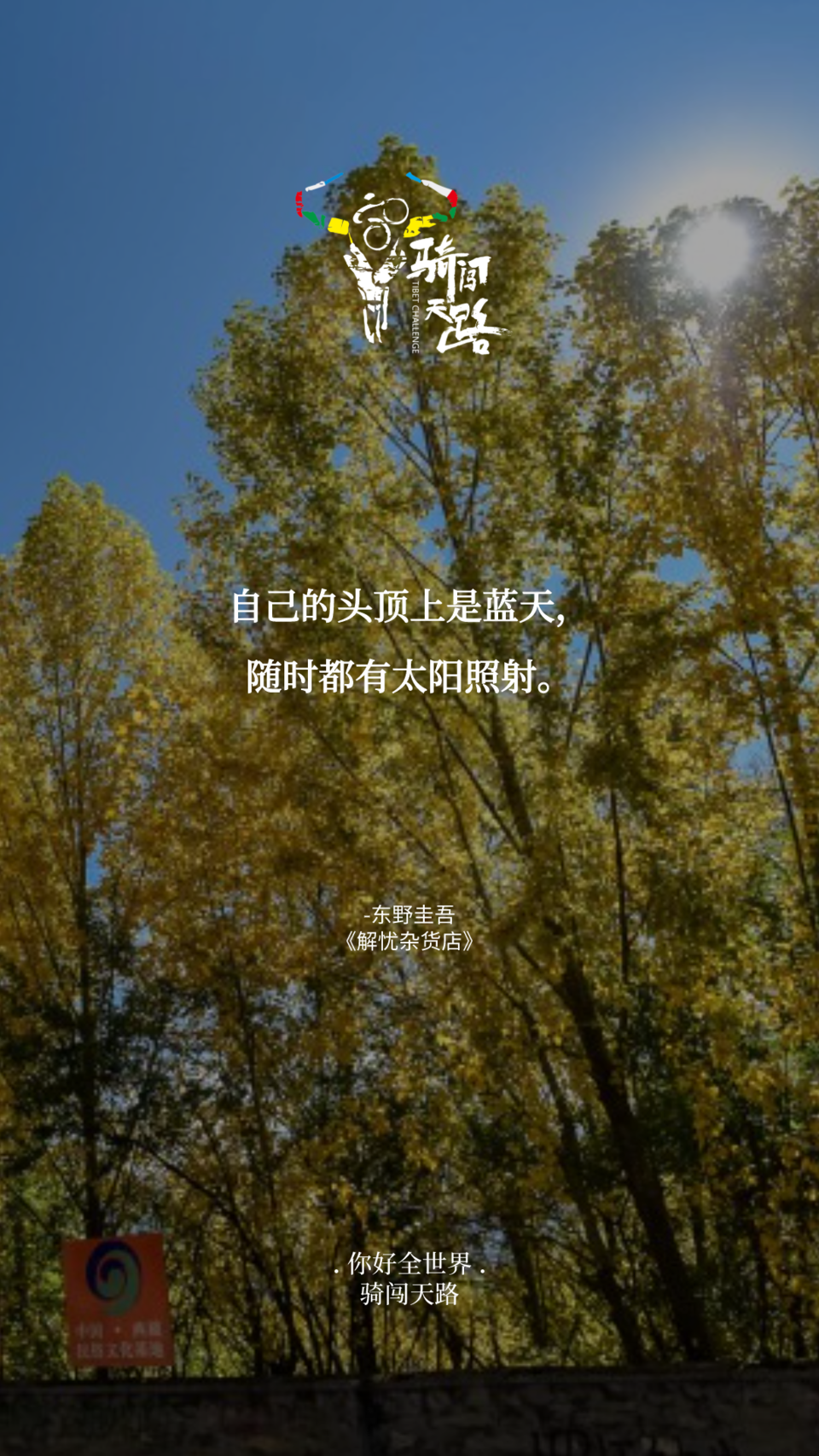 【日签】骑闯101