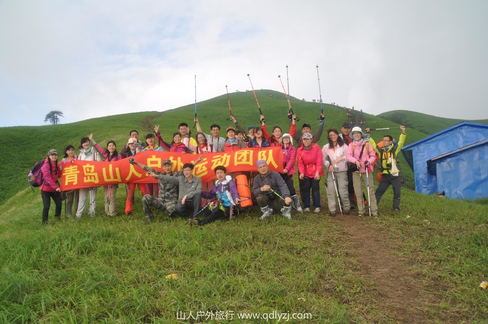 我们一起在江西武功山