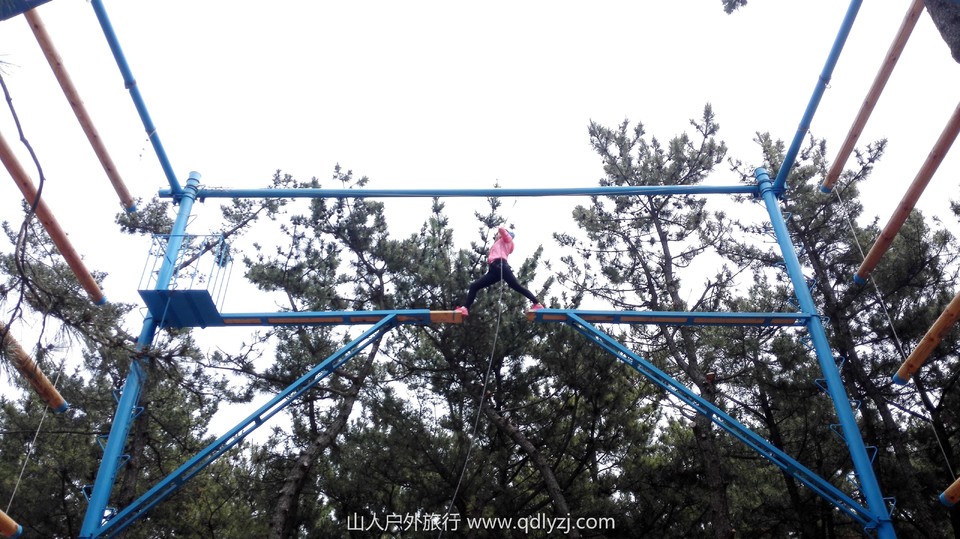 万科物业公司崂山仰口户外拓展