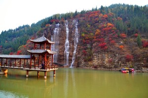 【最美黄花溪】10/28日北方九寨沟青州泰和『黄花溪』『天缘谷』赏红叶瀑布一日游