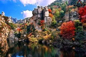 11/18尽赏崂山『北九水冷翠峡』『长涧』红枫层林尽染秋色 休闲登山一日游
