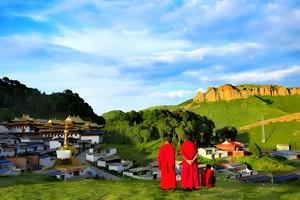 【8人团•深度甘南•7日】7/25~31日九色甘南•神山莲宝叶则•扎尕那•郎木寺•拉卜楞寺•若尔盖•官鹅沟