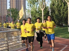 晋城市长跑协会高远华为跑团周六约跑活动