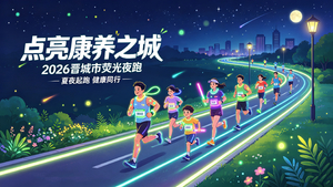 2026晋城市荧光夜跑