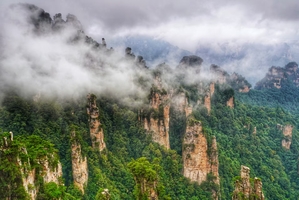 徒个中国•湖南丨张家界槟榔谷徒步，感受湘西人文风情！