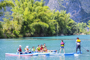 奢享贵州房车奇遇记丨星空夜话+露天电影+稻田咖啡+果冻桨板+地心洞穴穿越