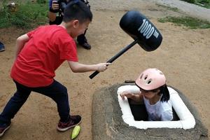 2018端午│水上闯关、打地鼠、滑坡、飞鹰一天乡村体验亲子活动