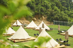 深圳居山·悦澜露营地｜露营与海滩的相撞，带你领略不一样的海边度假