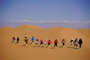 跨年徒步｜腾格里沙漠4天3晚“五湖穿越”52KM徒步活动