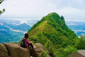 广东100公里番外站丨首届神湾菠萝美食徒步节，登中山神湾最高峰丫髻山