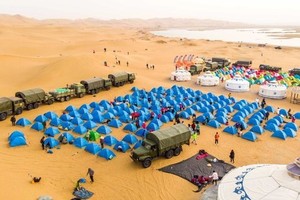 「沙漠寻梦环游记」腾格里沙漠五天四晚亲子徒步研学之旅