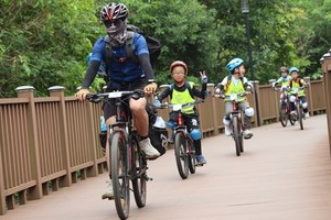 骑行营｜深圳石岩湖碧道环湖20km骑行，花园式骑行绿道！