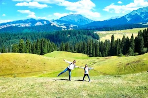 「新疆亲子营」喀拉峻草原、葡萄沟、伊犁河谷、赛里木湖、高昌故城、火焰山、坎儿井...