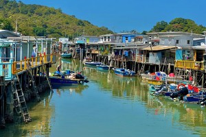 五一假期丨香港东澳古道徒步，观港珠澳大桥，游香港威尼斯大澳水上渔村