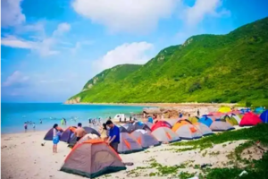 三门岛露营丨露营/烧烤/潜水/快艇冲浪/日出日落，海誓山盟峰赏无敌海景