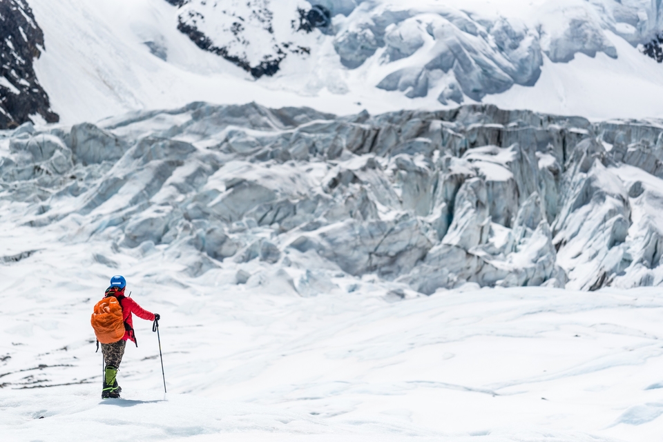 和壮观的冰塔林合影2