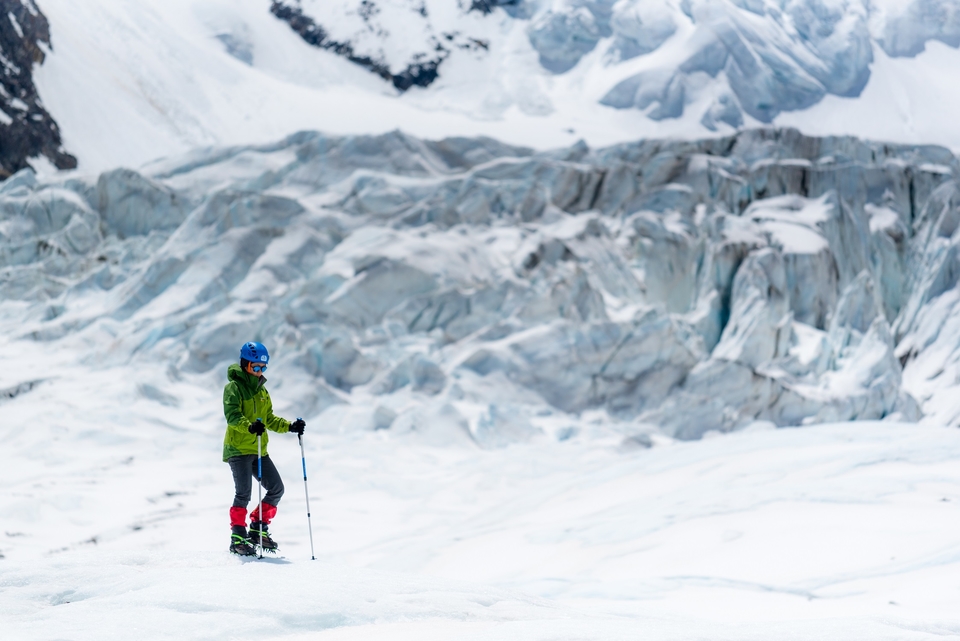 和壮观的冰塔林合影1