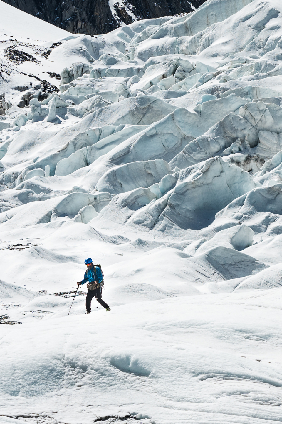 冰川徒步