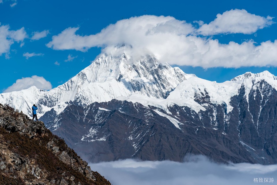 里索垭口的长焦人像