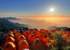 每周五晚&春节三期出发【武功山金顶露营】景区轻松上金顶看星空，日出，云海超给力！