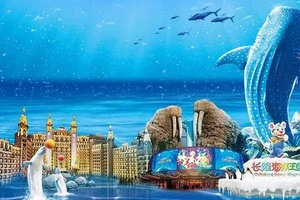 春节5期【珠海长隆2天】玩足珠海长隆海洋王国、清朝古街、金台寺、圆明新园、漫步情侣路精华段（日月贝、珠海渔女、爱情邮站）
