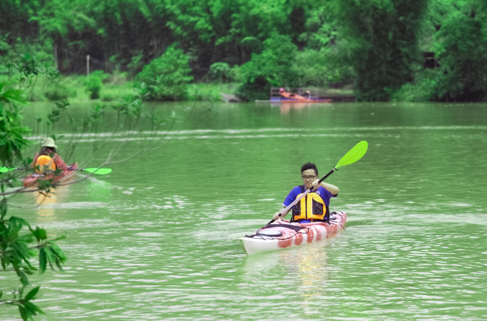 (4)【今夏首期特惠】5.25日水上时尚运动 从化流溪河皮划艇 桨板体验-户外活动图-驼铃网