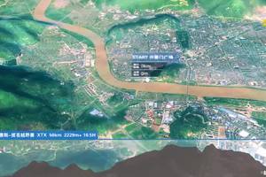 2018 柴古唐斯括苍越野赛  XTX 3D海拔轨迹动画