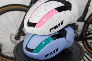 PMT K09骑行头盔公路自行车气动安全帽竞赛轻盈山地一体成型【L码】