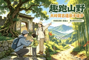 “跑九山”衢跑系列·“寻迹古道”亲子徒步活动