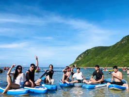 清明【玩转三门岛】广东“小塞班“狂欢夜：浮潜+桨板+赶海+沙滩晚会 行摄杨梅坑打卡《美人鱼》拍摄地