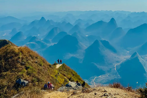 每周六、日出发【行摄莫六公】登顶莫六公瞰清远最美山脊一天徒步