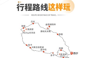 【秋色青甘】六晚七天玩遍青甘大环线，2-8人小团深度游