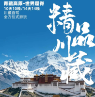 【精品川藏】新都桥+理塘+藏东冰川+南迦巴瓦+羊湖+布达拉宫+纳木措+可可西里+青海湖 14天