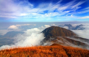 10月24日出发丨特价政府活动499元/人：秋染武功山，赏万亩草甸镶金边 | 3日游