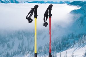 美途户外自主设计-驴加铝合金外锁3节伸缩登山杖