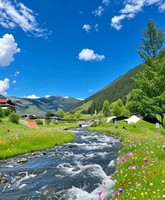 摄影天堂--新都桥、俄色花海2日游