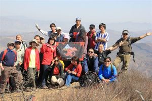 千米山-半块豆腐山一日访古穿越+赏冰瀑
