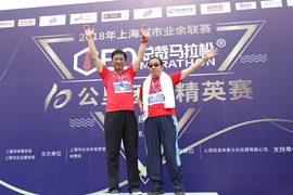 2018总裁马拉松十公里团体精英赛