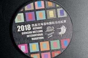 2018西马五周年纪念杯垫