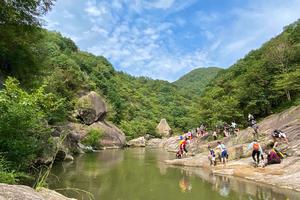 【户外溯溪】7月23日：大悟九女潭溯溪徒步1日游