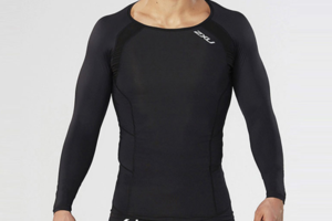 2XU贴身层CORE核心款长袖压缩上衣--男士