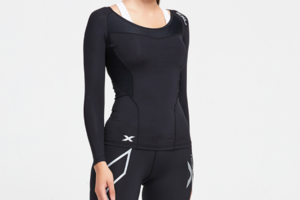 2XU贴身层CORE核心款长袖压缩上衣--女士
