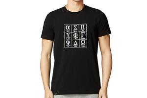 kroceus地球科学家男式短袖T恤D8503