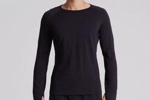 kroceus地球科学家男式羊毛长袖T恤25514