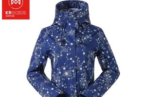 kroceus地球科学家女式冲锋衣D8154