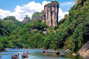 动车往返【清明武夷山3天】天游峰、一线天、大红袍、九曲溪漂流、兰韵茗茶叶美学馆。报名付定金