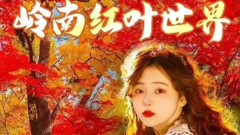 10.24 周六【枫叶红】含大门票，岭南红叶世界，赏万株红枫、魔法森林。