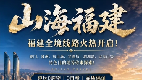 【福建线路汇总，天天发团】推出多款2-6人订制小团