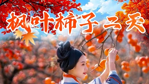 成团了，10.24-25【摘柿子+枫叶】从化上罗村千亩柿子海，艾米稻香小镇，岭南红叶世界赏枫、天空之境美拍。报名付定金
