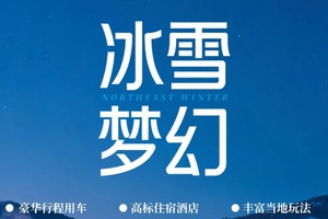 哈尔滨集合【冰雪梦幻A线7天】2-8人精品小团丨从黑龙江到吉林狂野撒欢！报名付定金
